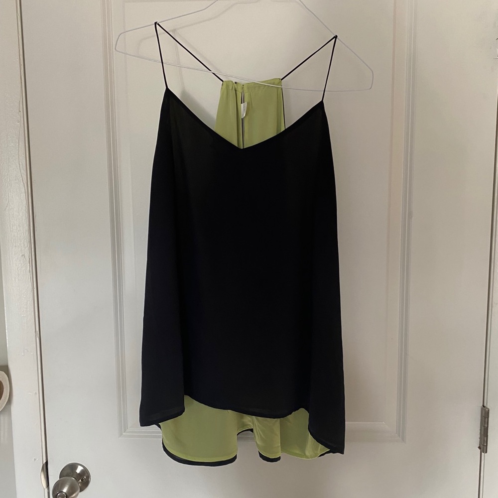 Black Strappy Summer Top